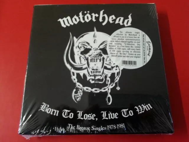 Motorhead Born To Lose, Live To Win The Bronze Singles 1978-1981 Box 7"