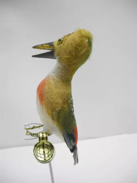 Vintage 1960's Trans-World Trading Company Woodpecker Bird Made in Hong Kong