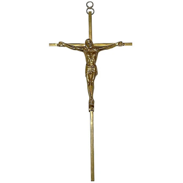 Collier Crucifix En Argent Sterling 925 - Croix 1,5 Pouce - Chaîne Ajustable 16-18 Pouces - Gravure Personnalisable Possible