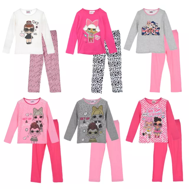 LOL Surprise Pyjamas for Girls (Long Sleeve) - Age: 4 to 10 Years