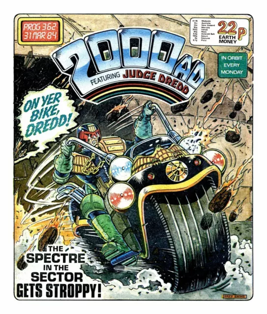 2000AD Prog 361-370 Rogue Trooper Message From Milli-Com All 10 Comics 1984 (m)