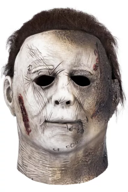 Michael Myers Full Mask Halloween Scary Kills Horror Movie Cosplay Costume Latex