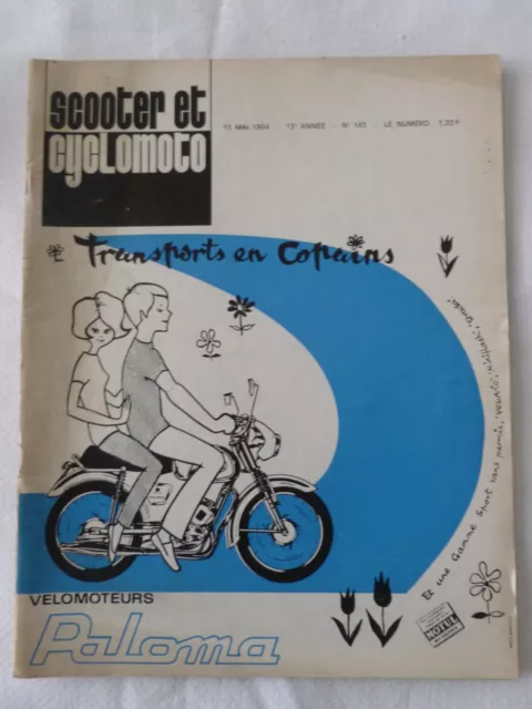 revue technique scooter et cyclomoto n°143 mai 1964  moto ...