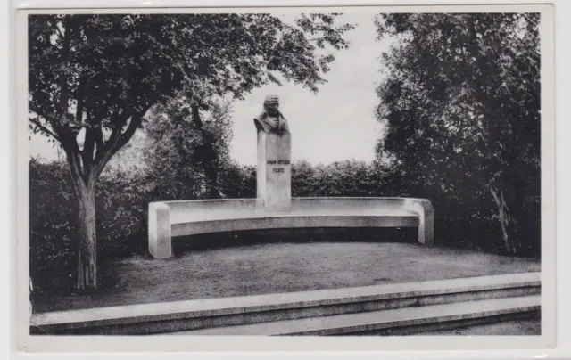 900231 Ak Fichtendenkmal in Rammenau - Geburtsort Philosoph J.G. Fichte