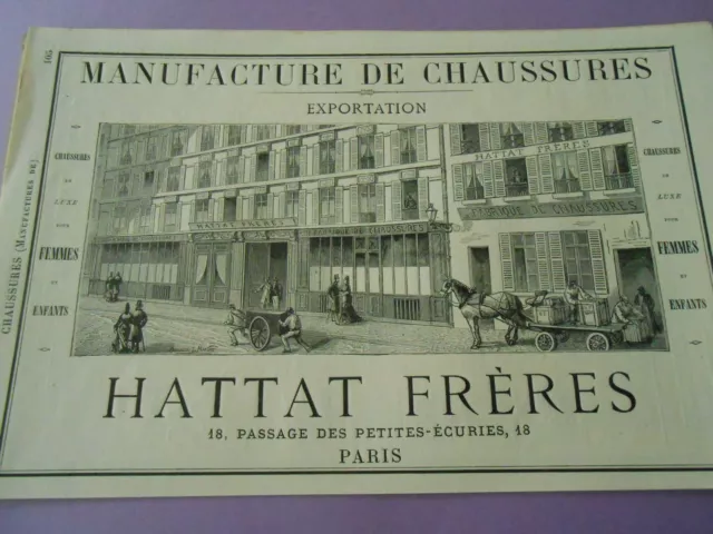 19th century Pub - Hattat Brothers Shoe Manufactures