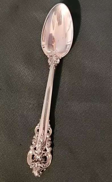 Wallace Grand Baroque Sterling Silver Spoon 6 1/4" 36.02 Grams Scrap Weight