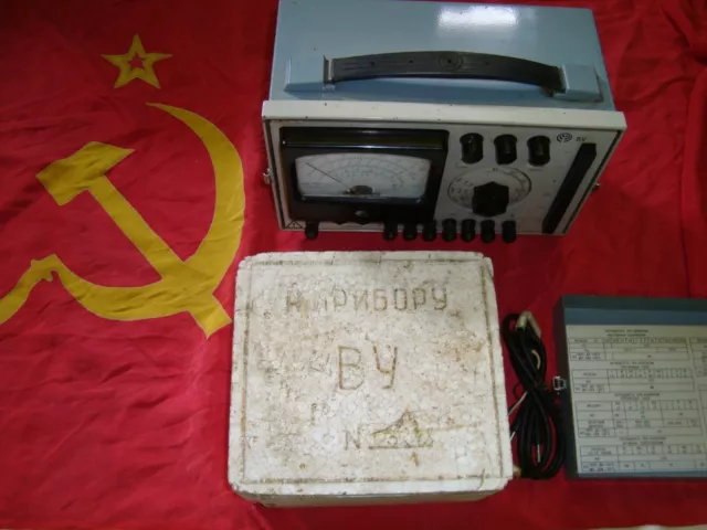 A31 Vintage 1977 ВУ 03428 Multimeter CCCP Russian Soviet USSR
