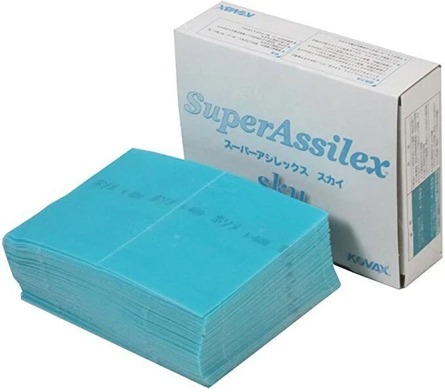 KOVAX Eagle Abrasives Super Assilex Blatt Himmelblau, Körnung 600 1911508...