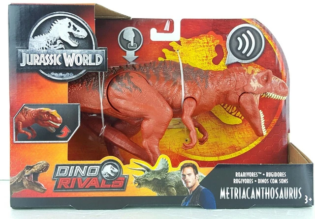 JURASSIC WORLD DINO RIVALS Roarivore Metriacanthosaurus Jurassic Park ...