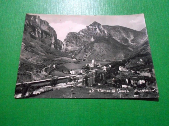 Cartolina S. Vittore di Genga - Panorama 1960 ca
