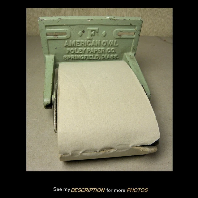 Antique Bathroom Wall Mount Cast Iron Toilet Paper Holder Foley Paper Co