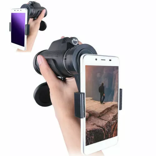 Adapter Monocular Telescope Mount Binocular Universal Scope Spotting For Phone