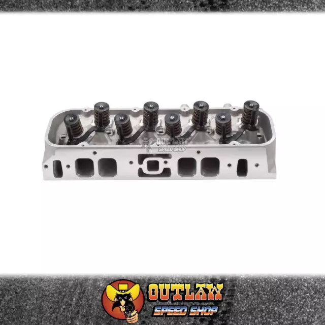 Edelbrock Alloy Cyl Head E-Street 400-500Hp Complete Fits Chev Bb Each - Ed50459