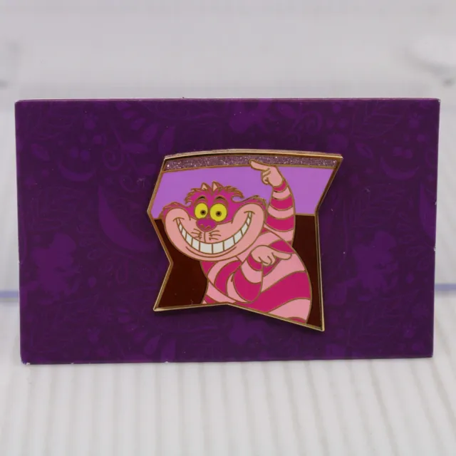 B4 Disney Parks Pin LE Cheshire Cat Alice in Wonderland 65th Anniversary puzzle