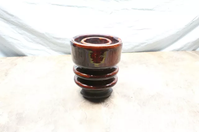 Porcelain Insulator LOCKE HI-TOP USA Nice Collectible Insulator 3A1 2