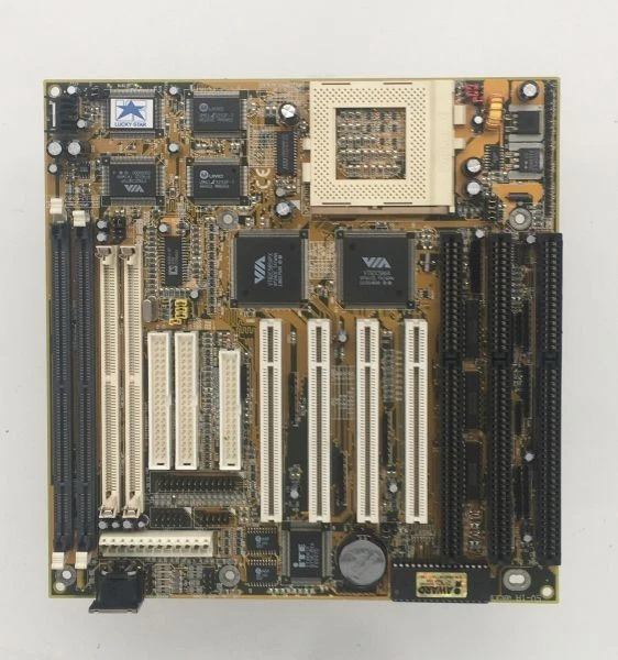 Isa Computer Part LUCKY STAR 5V-1A, 3x isa/4x pci, at, via chipset, ( 6) £223.08 ...