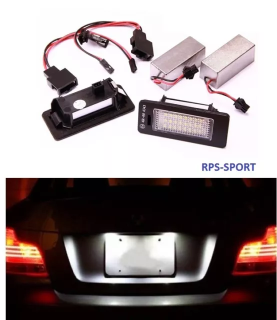 FEUX ARRIERE LED BLANC ECLAIRAGE DE PLAQUE IMMATRICULATION Audi A7 2.8 FSI