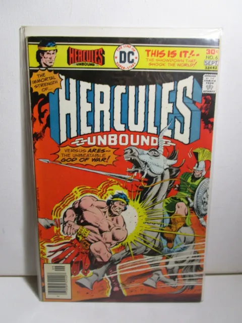 Hercules Unbound #6 1976 Gerry Conway Jose Luis DC Comics Bagged Boarded