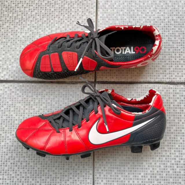 Nike Total 90 T90 Laser III Elite Carbon FG Pro 2010 Boots Soccer Cleats US 8 41