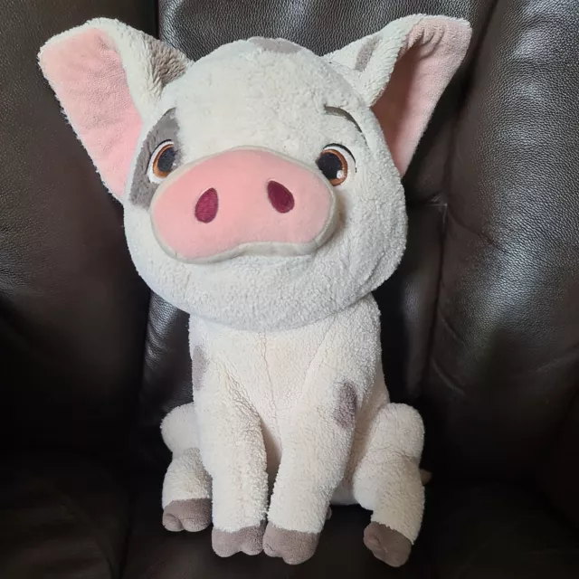 Disney Store Pua  APROX 14” Soft Plush Toy Pig From Moana Official