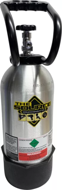10 lb CO2 Aluminum Carbon Dioxide Tank Cylinder with handle and boot