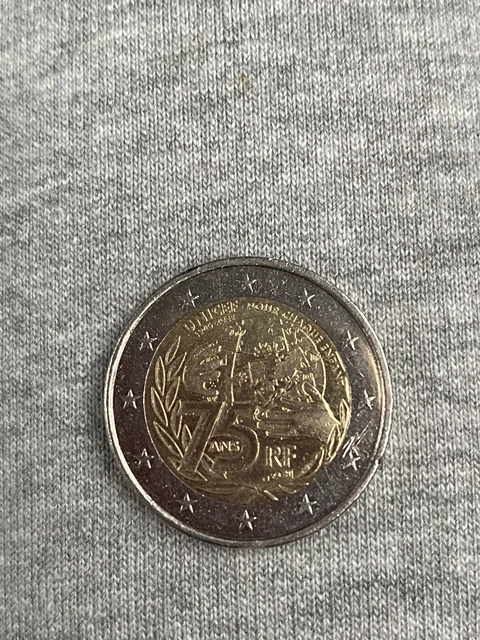 Pièce Commémorative 2 euros 75 Ans de L'UNICEF 2021 RARE