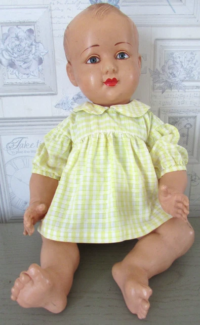 Grand Baigneur Celluloid PETITCOLLIN 40 Cm – Années 40/50 – France – Très Bon État