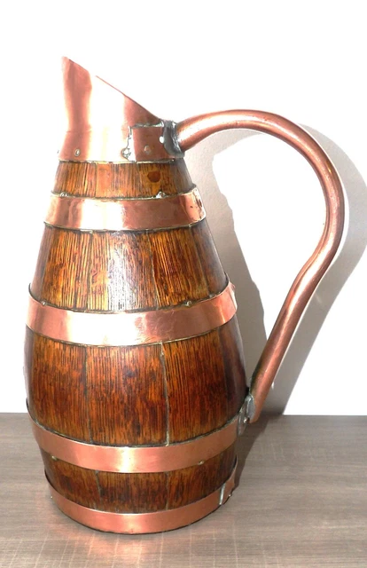 Pichet à Cidre Musical En Chêne – Mécanisme REUGE (Suisse) – Vintage (occasion)
