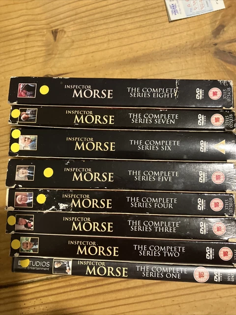 INSPECTOR MORSE COMPLETE collection DVDs £10.00 - PicClick UK