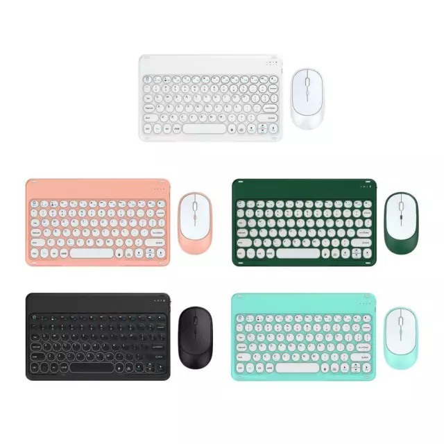 GK08 WIRELESS KEYBOARD and Mouse - Rechargeable Keyboard Ergonomic Quiet  Full Si $91.99 - PicClick AU