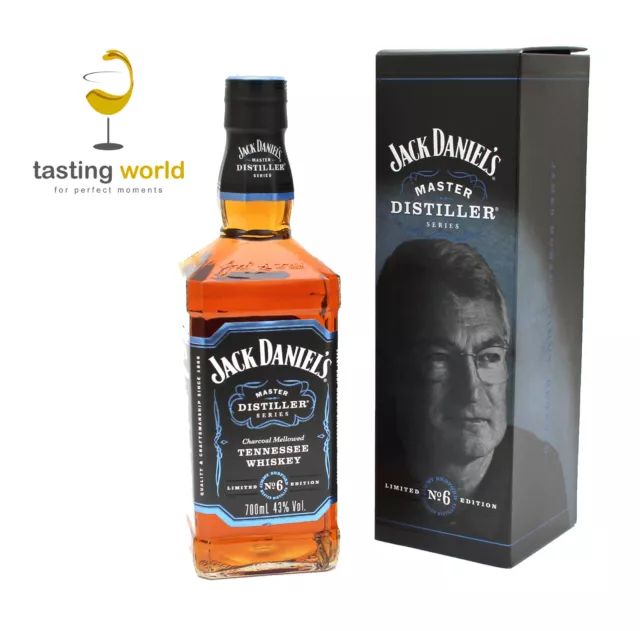 700ml - Jack Daniels Master Distiller No.6 - 43% - Geschenkkarton - LIMITIERT