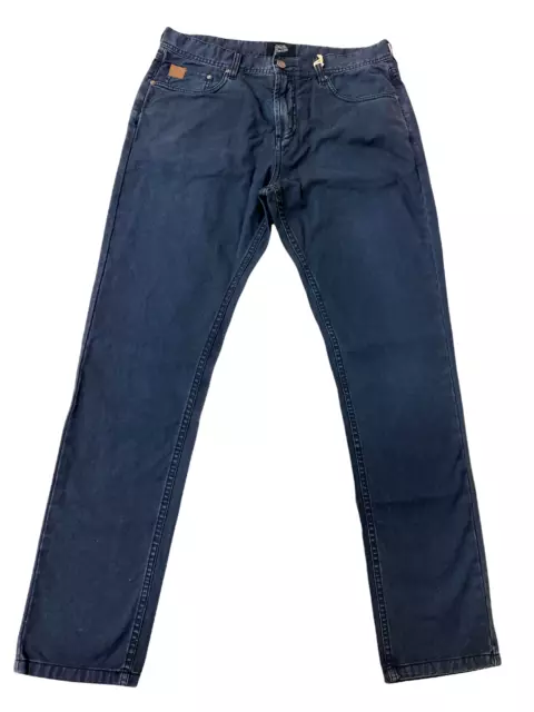 Deus Ex Machina Uomini DMP44243A Jeans Dal Taglio Dritto Blu grigio 32W