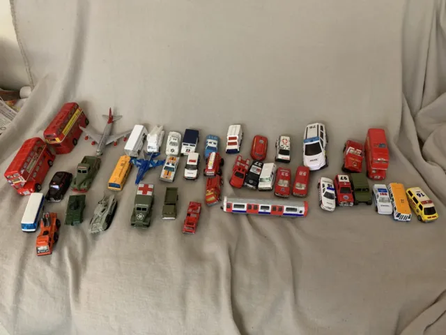Bundle Of cars Vehicles First Responders Army Airport London Transport