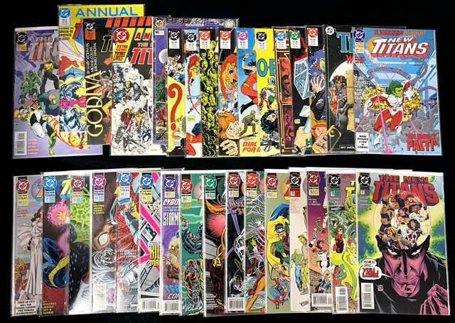 DC Comics New Teen Titans Vol. 2 (1984-1988) From #40-117 + Annuals! Lot of 31!