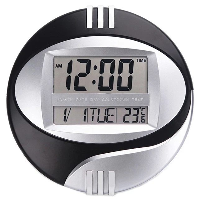 Kit Horloge Électronique Topiky DIY - Affichage LED Température/Heure, USB, Vert/Bleu