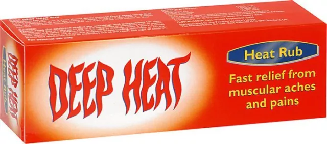 Lote De 8 Unidades Deep Heat 100 Gr. Envío Urgente Desde España!!