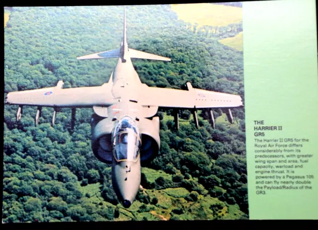 60517 Ak Aeropuerto Avión The Harrier 2 Talla 5 Real Air Force British Aerospace