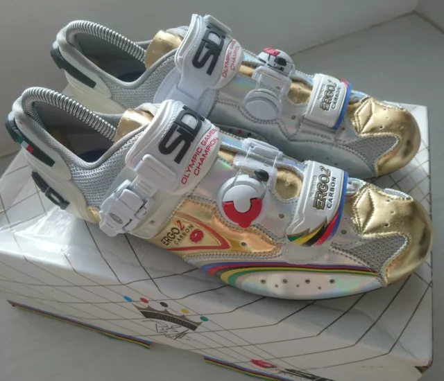 Sidi Ergo 2 Carbon Bettini Campione Special Edition Cycling Shoes EUR 45 BNIB