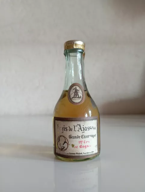 Very old mini bottle cognac Fillioux 3cl