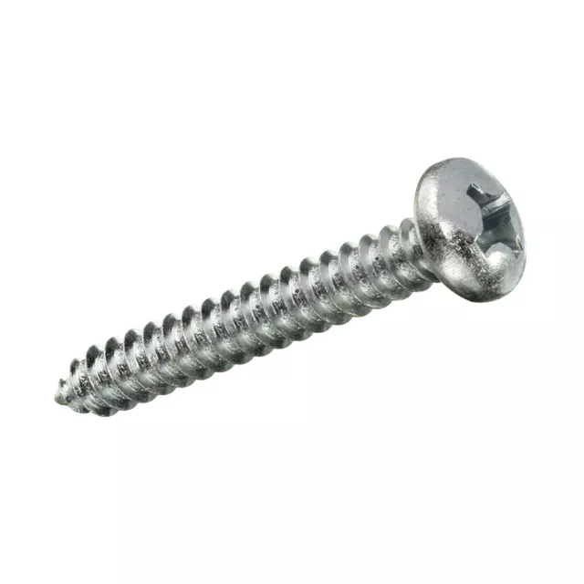 Scatola M 20 Pz. Vite Filettatura Lamina Cr Zinco 3,5x19mm Fadix