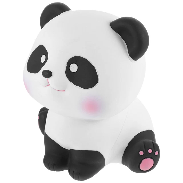 Panda-shape Coin Container Piggy Bank Coin Storage Jar Piggy Bank Adornment
