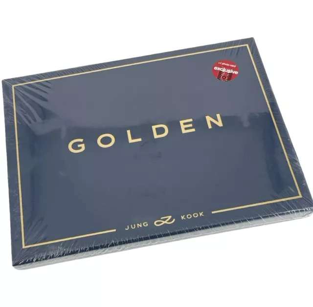 Jung Kook (BTS) - GOLDEN - SUBSTANCE CD (Target Exclusive) Blue Version,  New