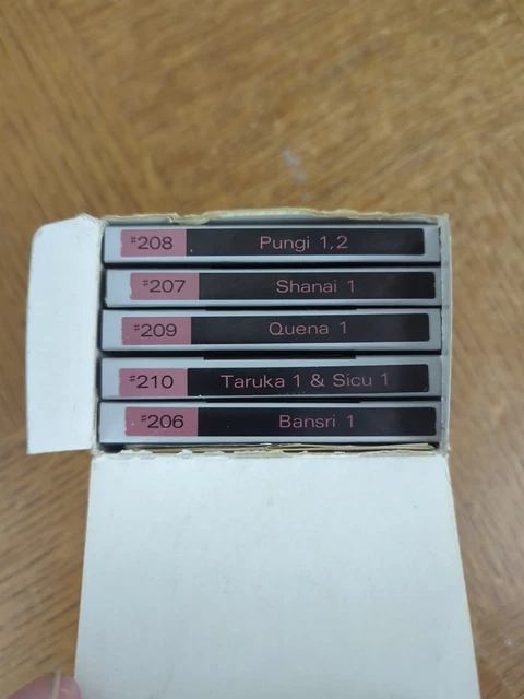 ROLAND SOUND LIBRARY QUICK DISK (QD) L-120 Vol 8 #206-210 Ethnic Wind ...