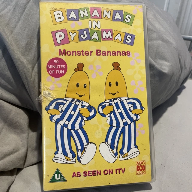 BANANAS IN PYJAMAS Monster Bananas (VHS, 1996) £5.50 PicClick UK