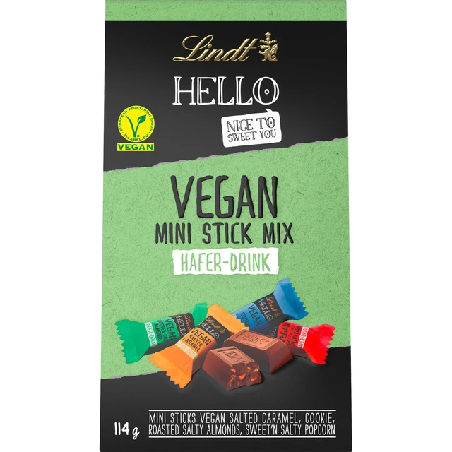 Lindt Hello Vegan Mini-Stick Mix 114g