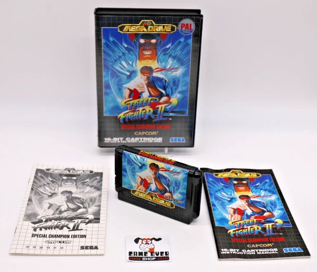 Jeu Street Fighter 2 Version Originale Japonaise Pour Sega Megadrive – Occasion En état Fonctionnel