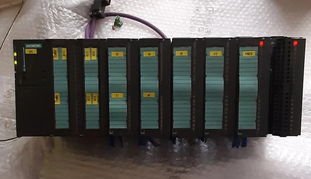 SIEMENS SIMATIC S7-300 PLC 6ES7 313-5BF03-0AB0+schede