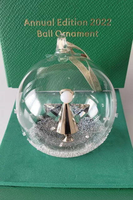 Swarovski Crystal A.E.2022  Christmas Ball Ornament. Art 5625988 New Packaging