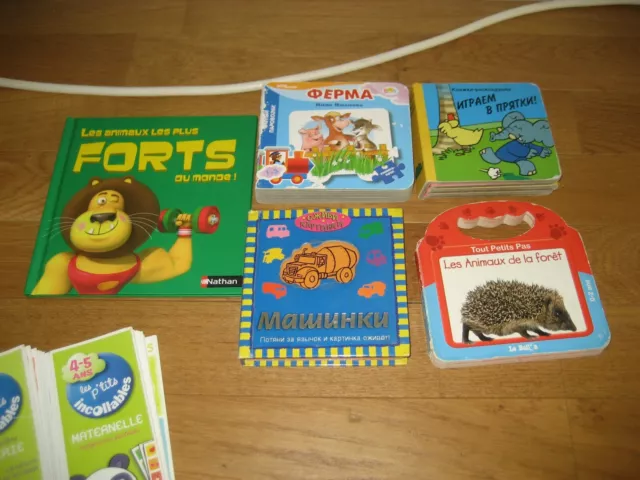 lot de livres enfant de 1 a 4 ans