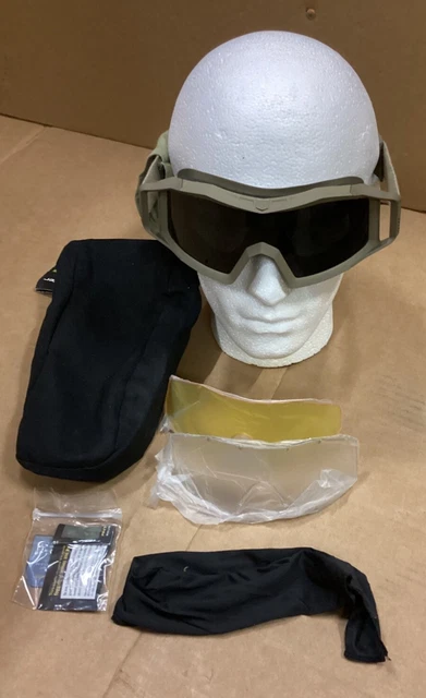 BRITISH ARMY VIRTUS Revision Wolf Spider Goggles Ballistic Airsoft